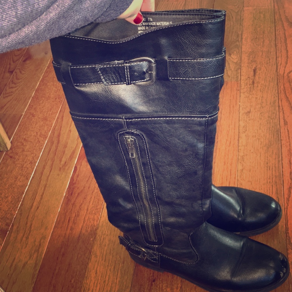 MADDEN GIRL BOOTS SIZE 7.5 M