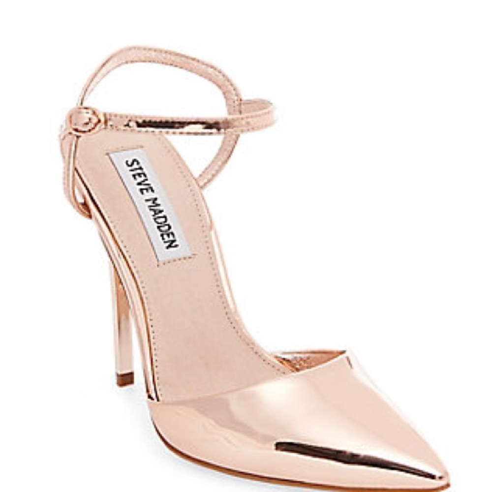 Steve Madden Rose Gold Fantasia Heels