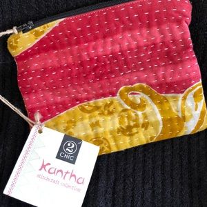 Small cosmetic pouch