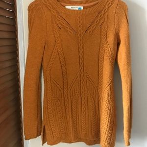 Anthropologie sweater. Orange. XS