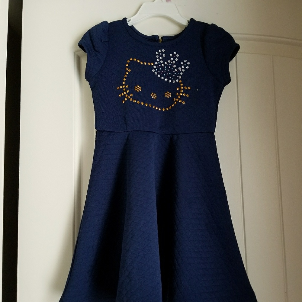 Navy Hello Kitty Dress
