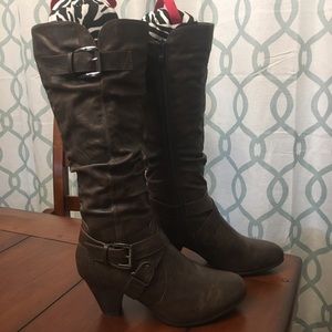 Brown Pierre Dumas Rosina Boots