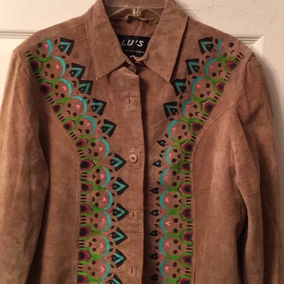 Lu's  leather top - Picture 4 of 4