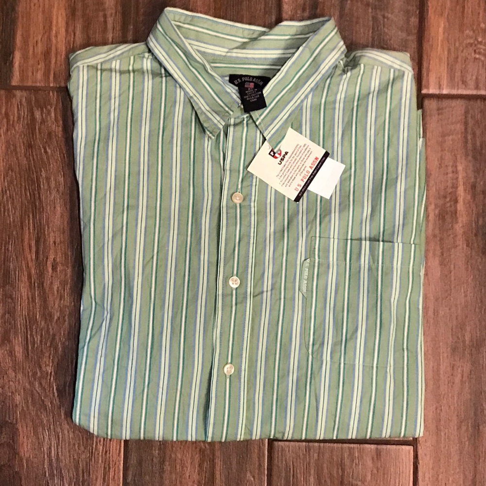 🇺🇸 NWT U.S. Polo Assn. men’s short sleeve shirt