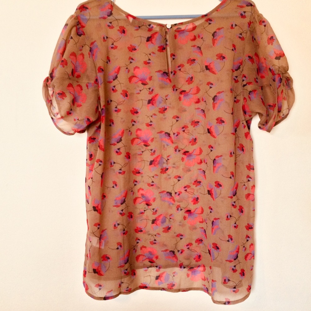 Old Navy Flower 🌺 Print Peasant Blouse