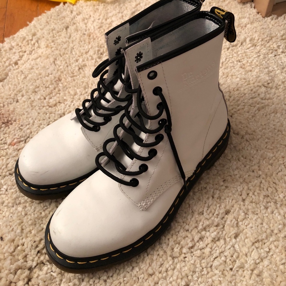 White Dr Martens