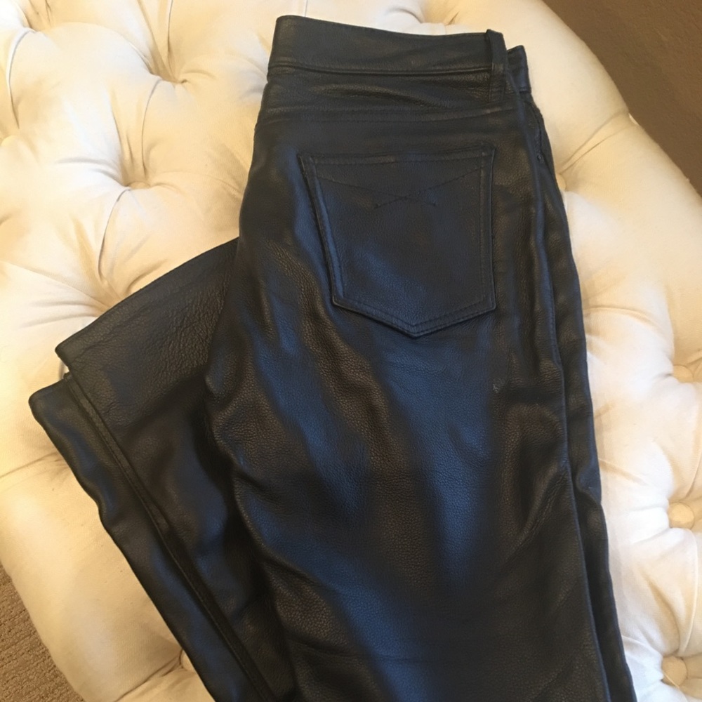 First Classics Leather Biker Pants