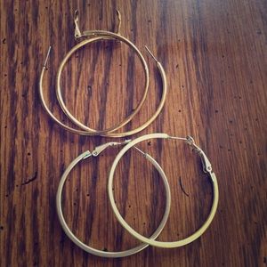 Hoop earrings