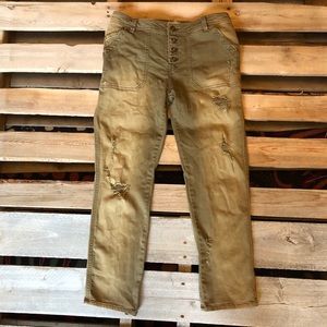 🇺🇸Free People Army Boyfriend Jeans🇺🇸