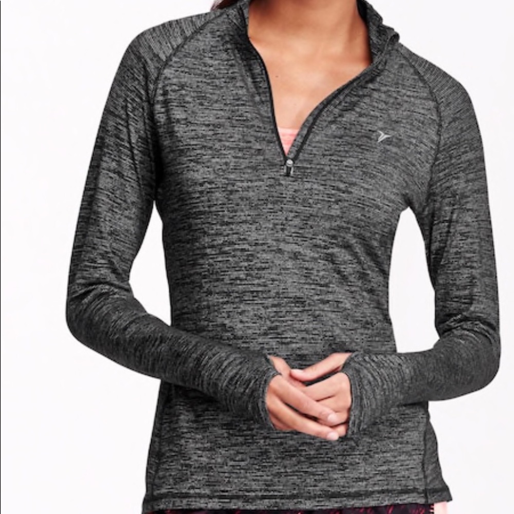 Old navy performance 1/4 zip running top