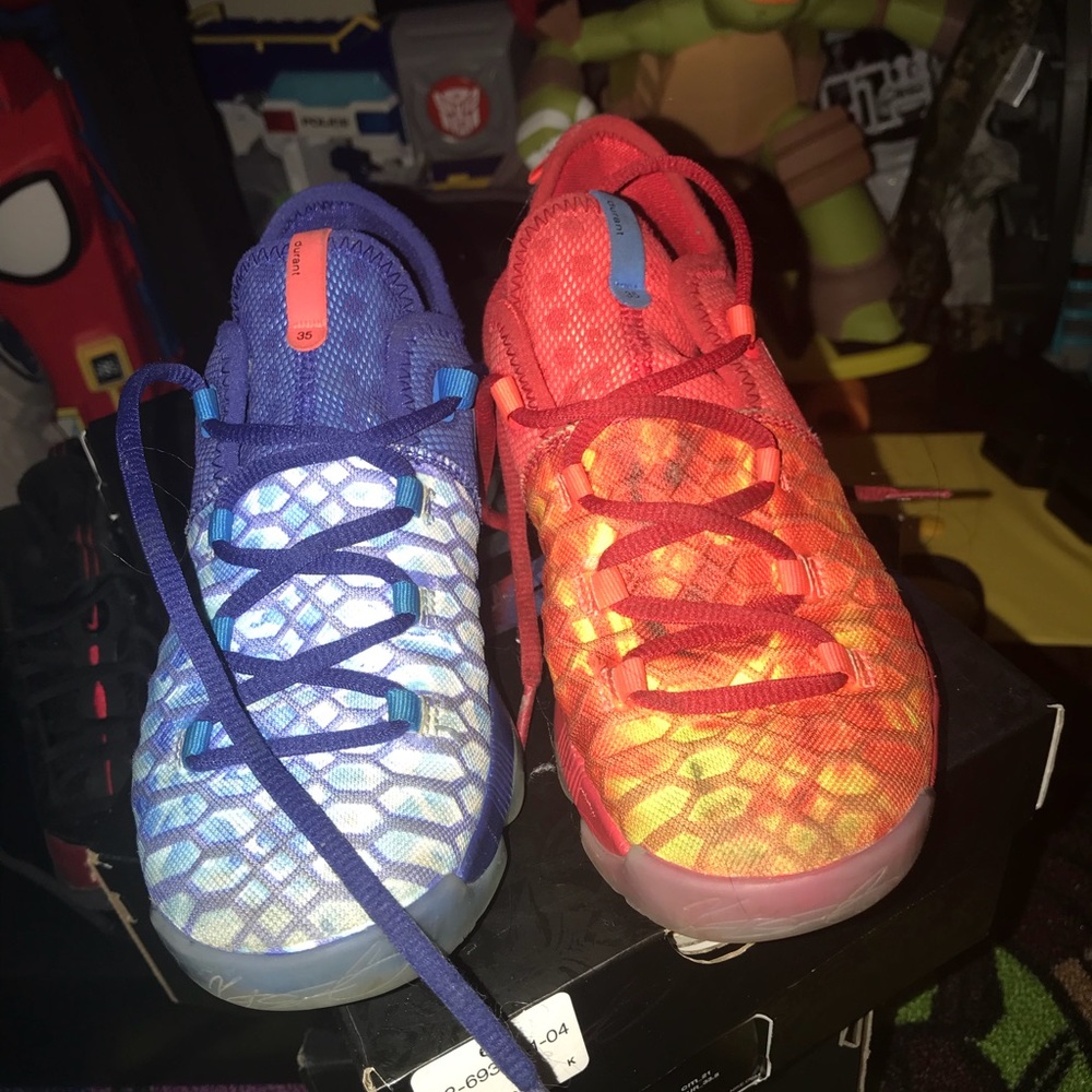 Nike KD9 Kids Size 2