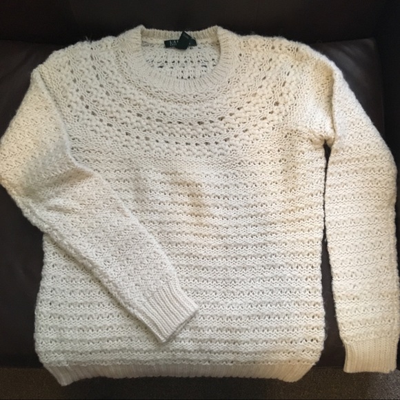 Ralph Lauren Beige Wool Sweater - Picture 1 of 2