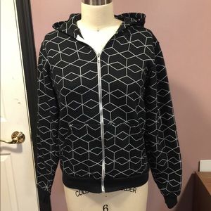American Apparel Tops - American Apparel geometric hoodie size S American Apparel Tops - American Apparel geometric hoodie size S