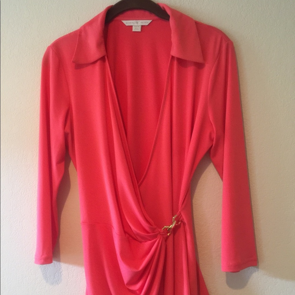 Boston Proper beautiful coral top