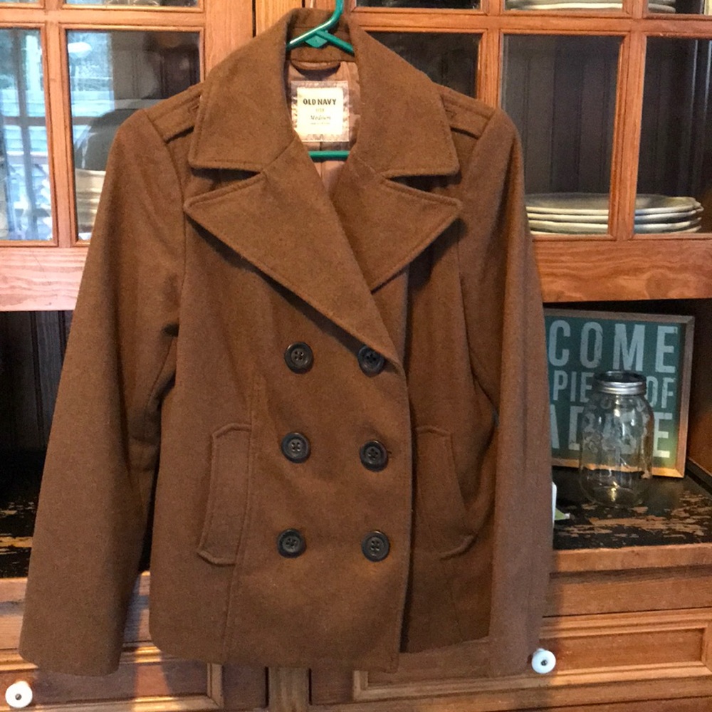 Old Navy double breasted wool coat