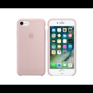 iPhone 7/8 pink Silicone Case in good condition