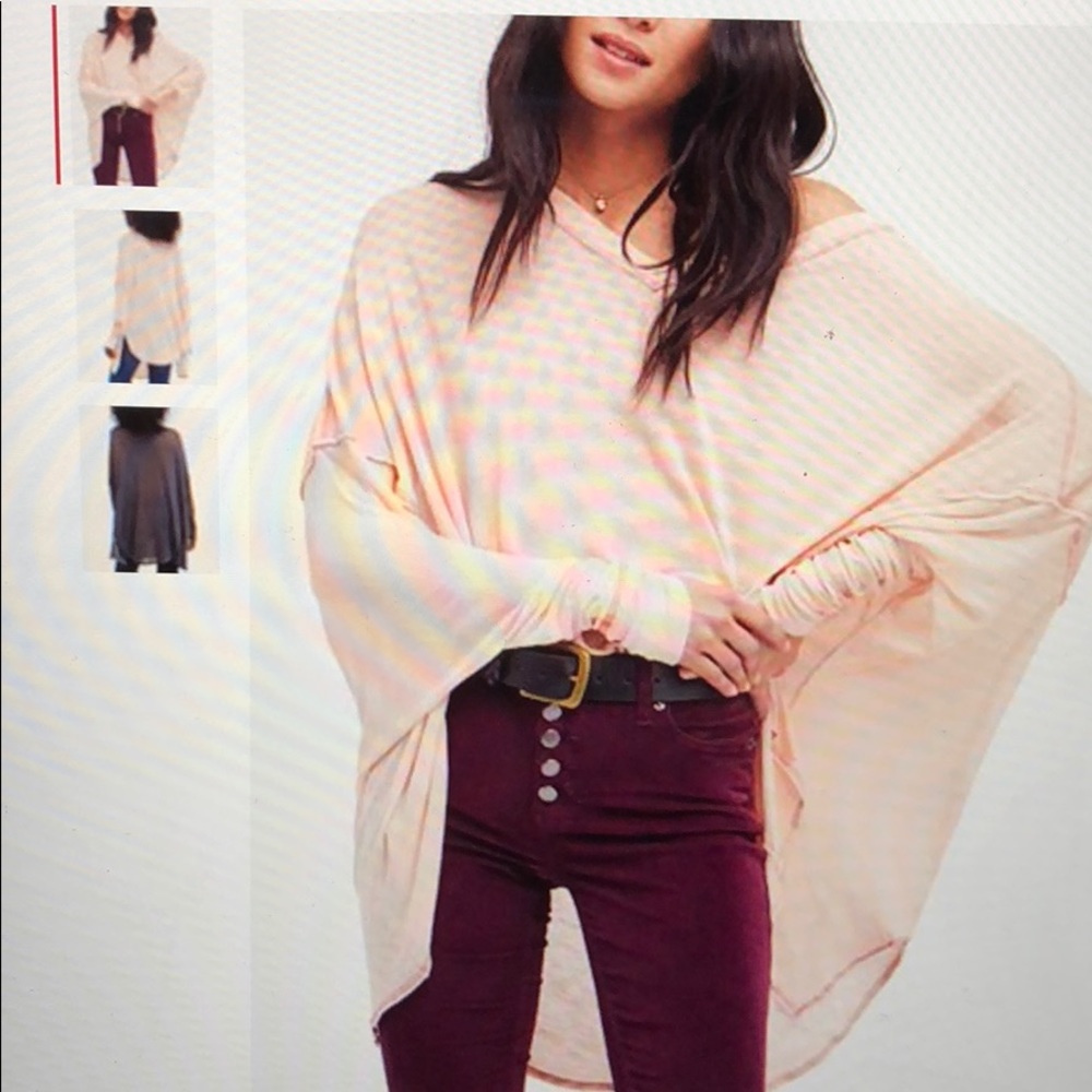 Free people never give up top