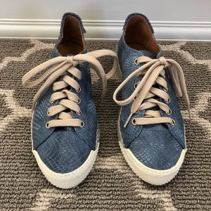 275 Central Summer Espadrille Sneakers in Denim