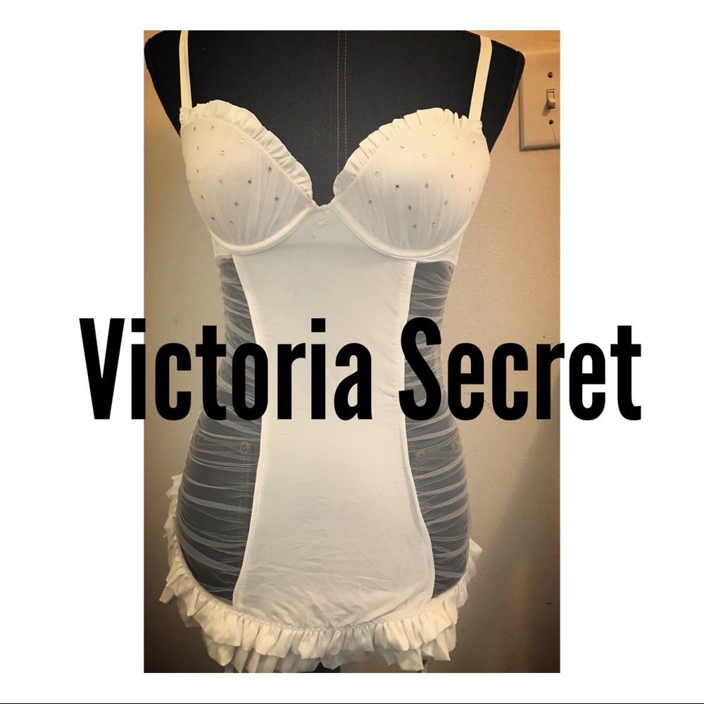 Victoria Secret Lingerie- White- NWT- free gift