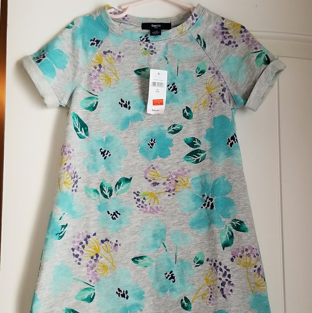 Multi color girls dress