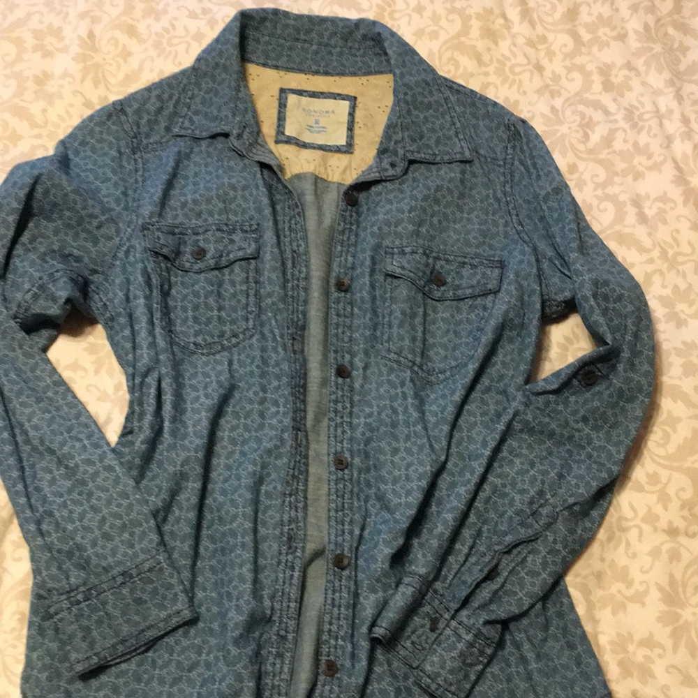 Sonoma Cotton Button Down