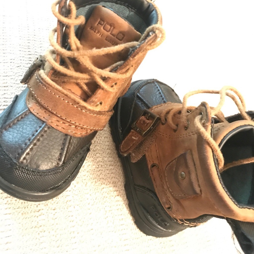 Baby size 4C POLO Ralph Lauren Duck Boots