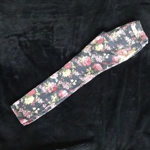 Almost Famous Floral Jeans