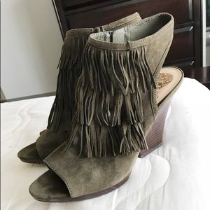 Vince Camino Jadon fringe booties