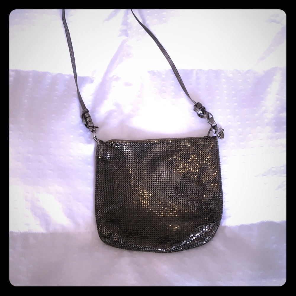Bronze Metallic Shoulder Bag