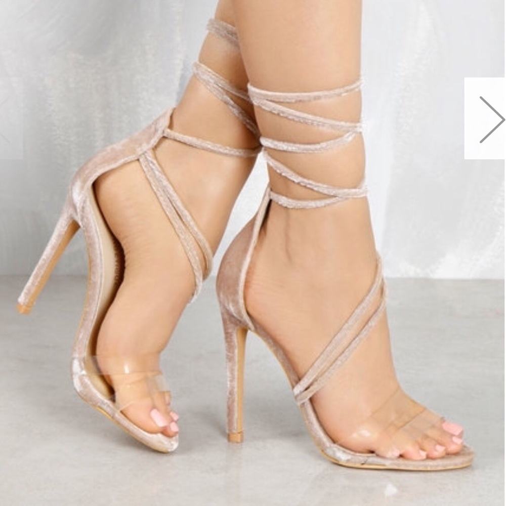 Lola Shoetique New Leke Heels in Nude