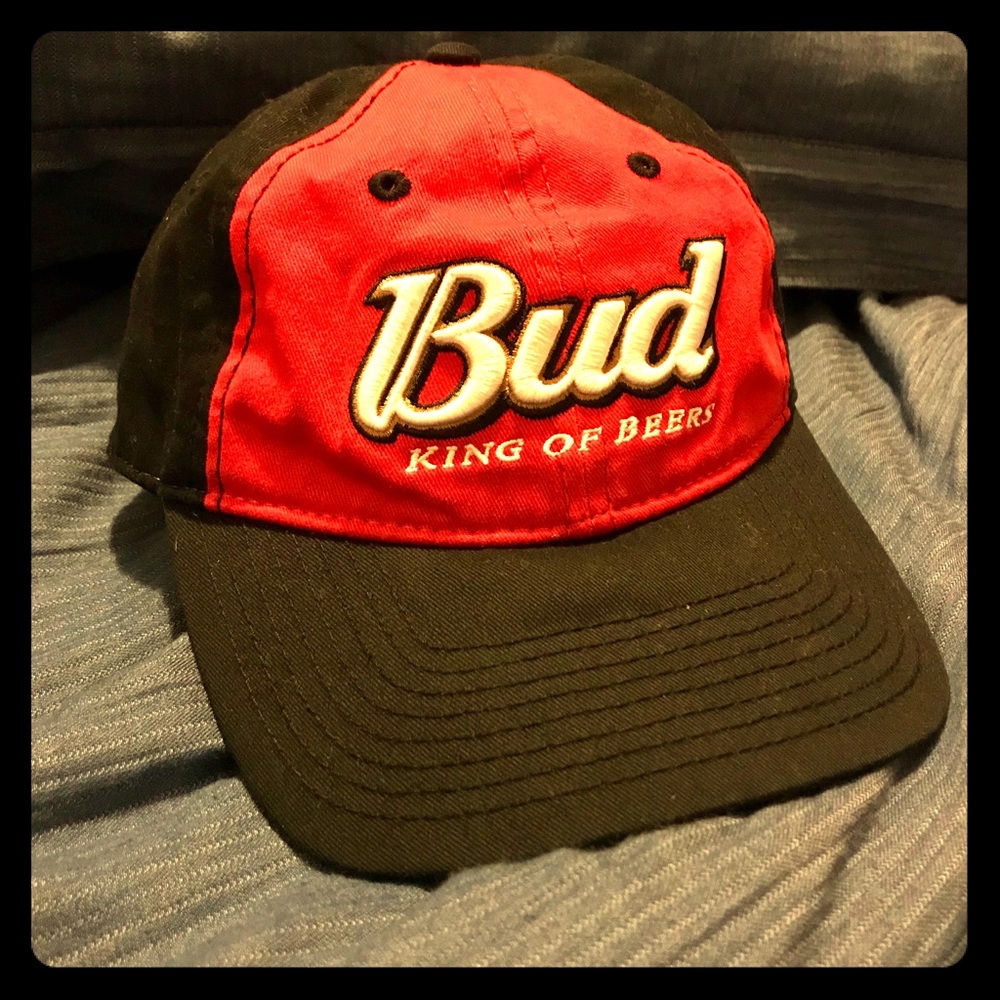 Budweiser Beer Strap Back Dad Cap