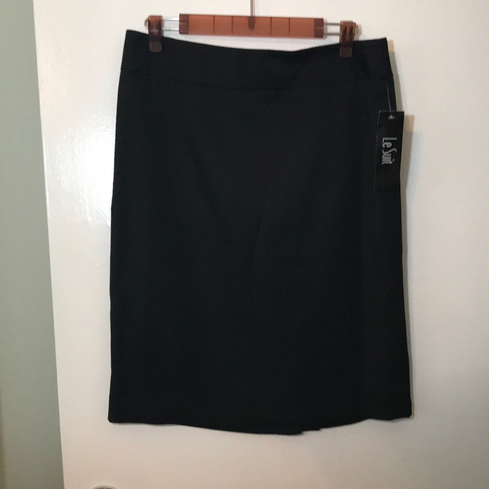 Black pencil skirt