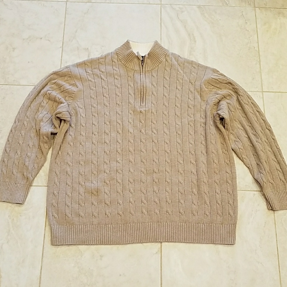 Men size 4XT Daniel Cremieux sweater 100% cotton