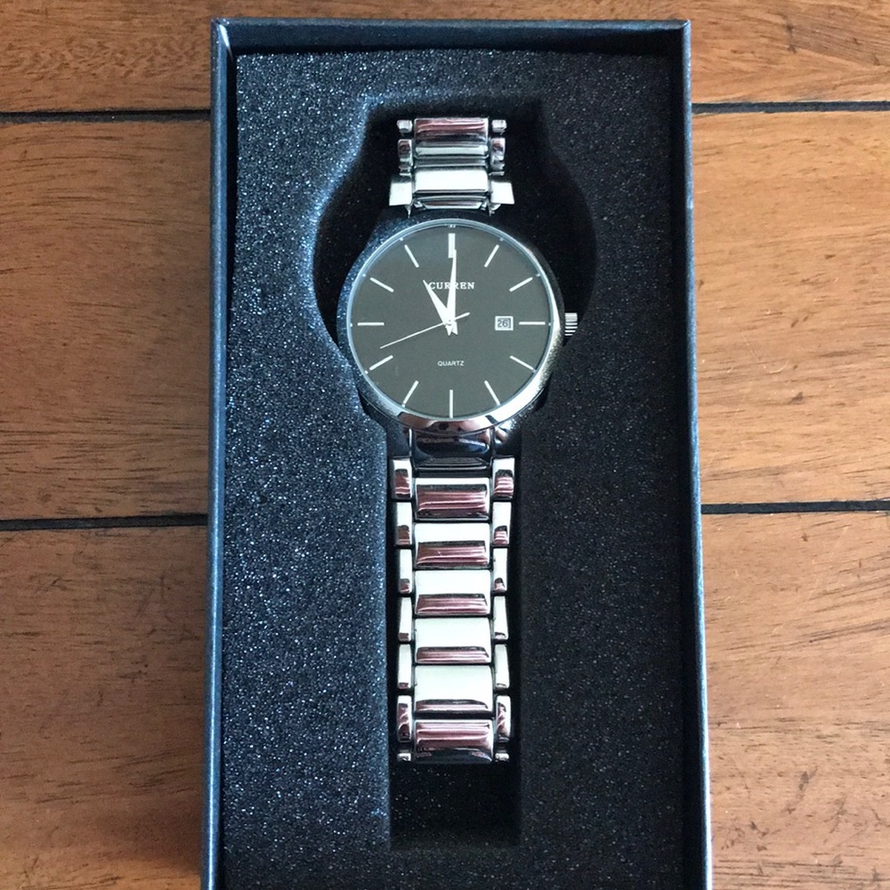 Curren Sliver watch