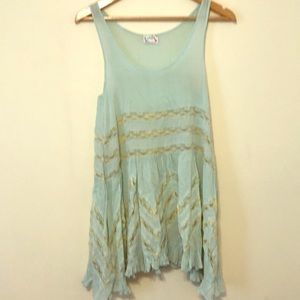 Intimately free people trapeze slip in mint