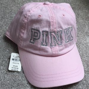 vs pink hat! NEVER WORN