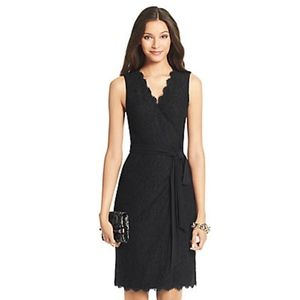 DVF Julianna Two Dress Black