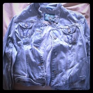 HOLLISTER JEAN JACKET SZ LG