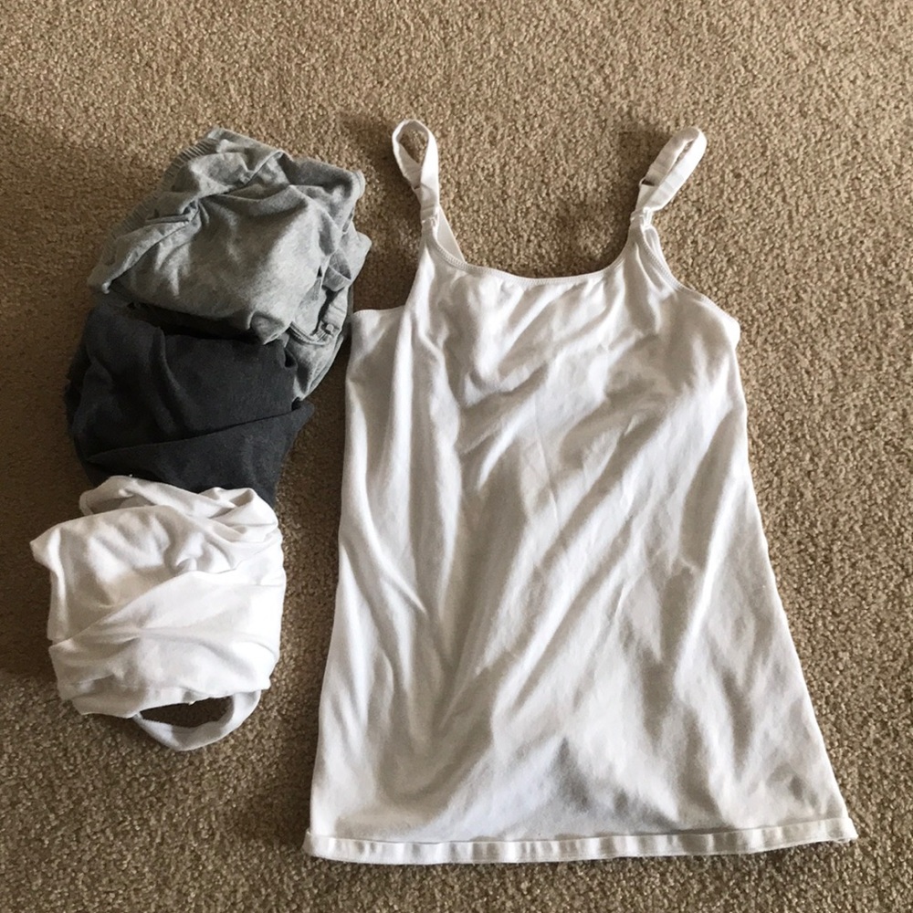 Nursing tanks - maternity