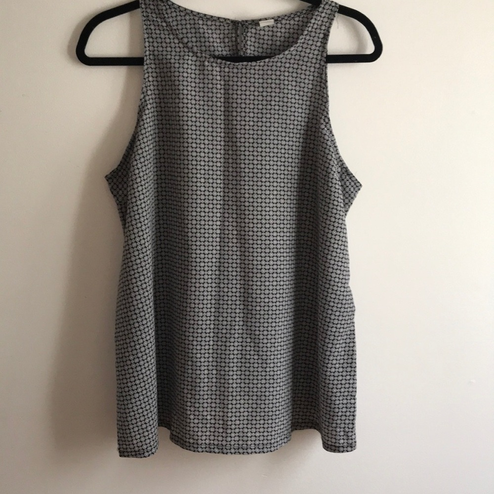 Black and White Printed Shirt