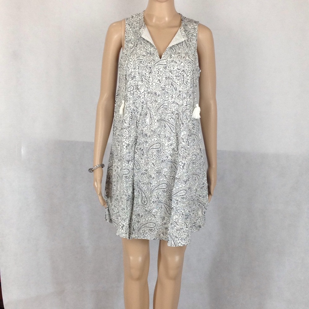 Old Navy Women Sleeveless Pintuck Swing Dress