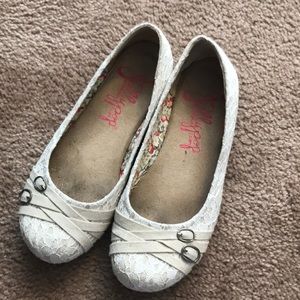 JellyPop Cream Flats