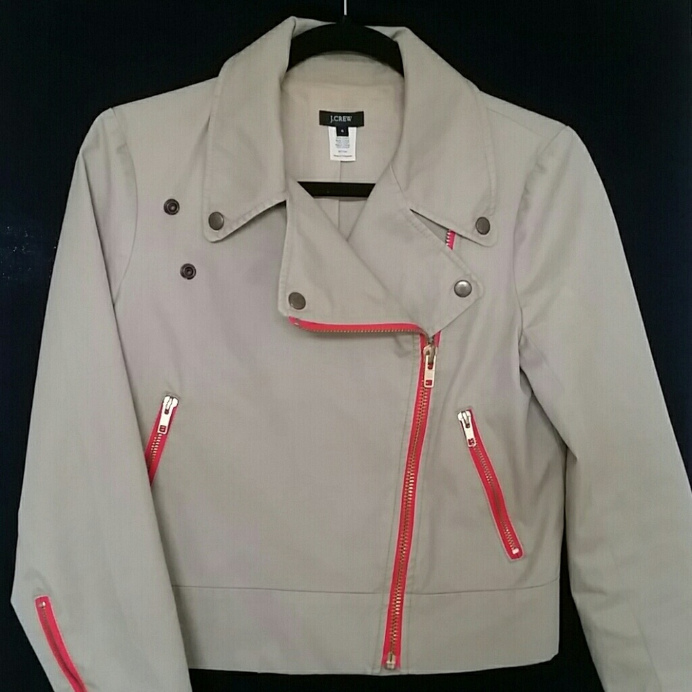J Crew biker jacket