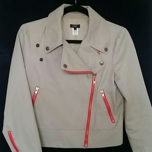 J Crew biker jacket
