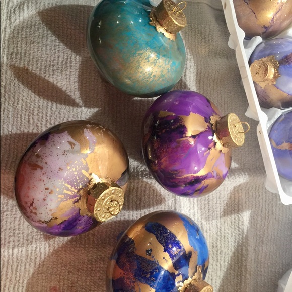 Custom abstract Christmas ornaments - Picture 2 of 8