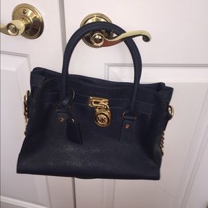 Navy Blue Michael Kors purse