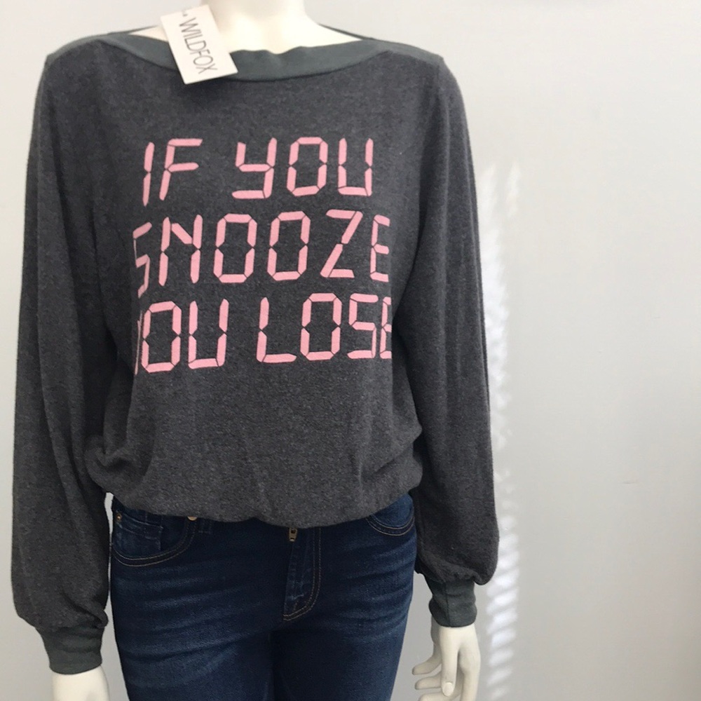 Wildfox graphic sweatshirt.