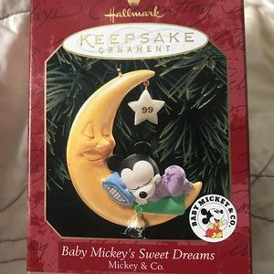 New in box 1999 Mickey Mouse Hallmark ornament