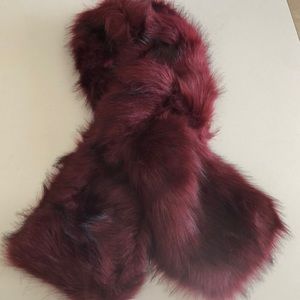 NWOT Faux fur scarf