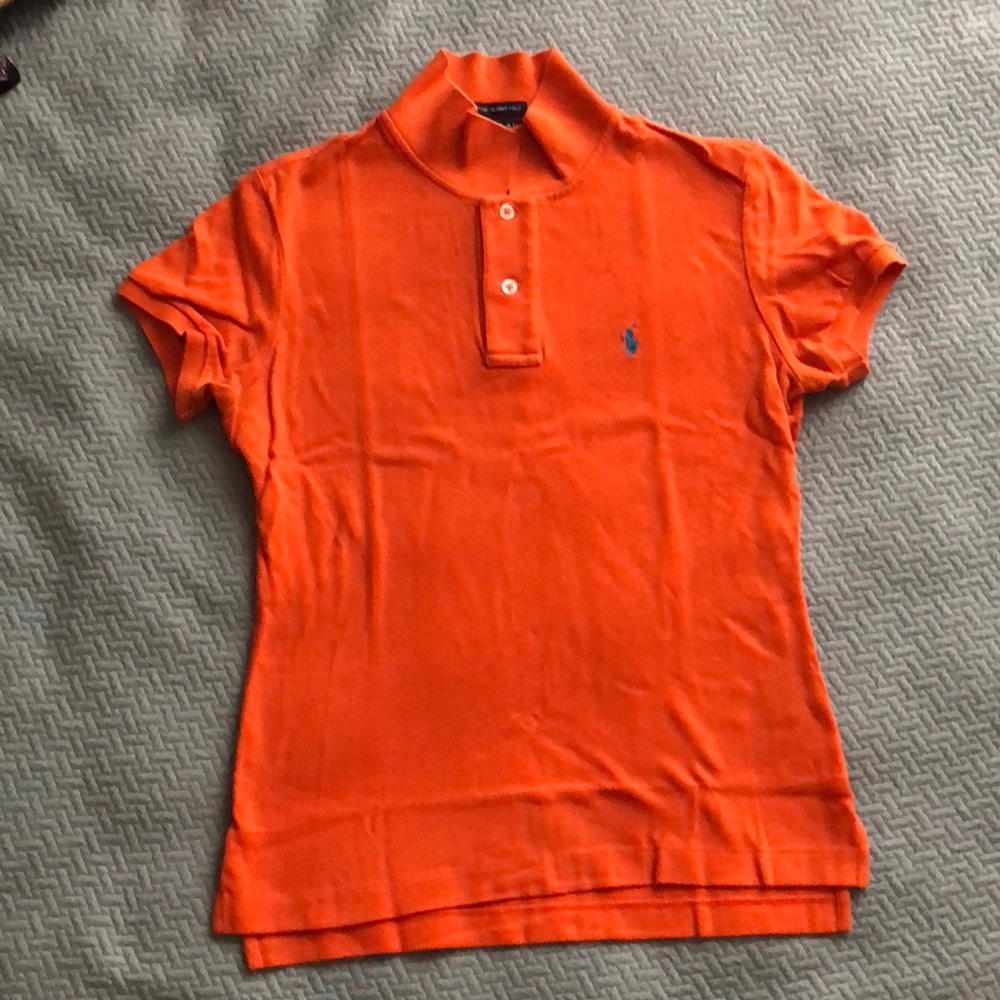 Ralph Lauren | Orange Skinny Polo